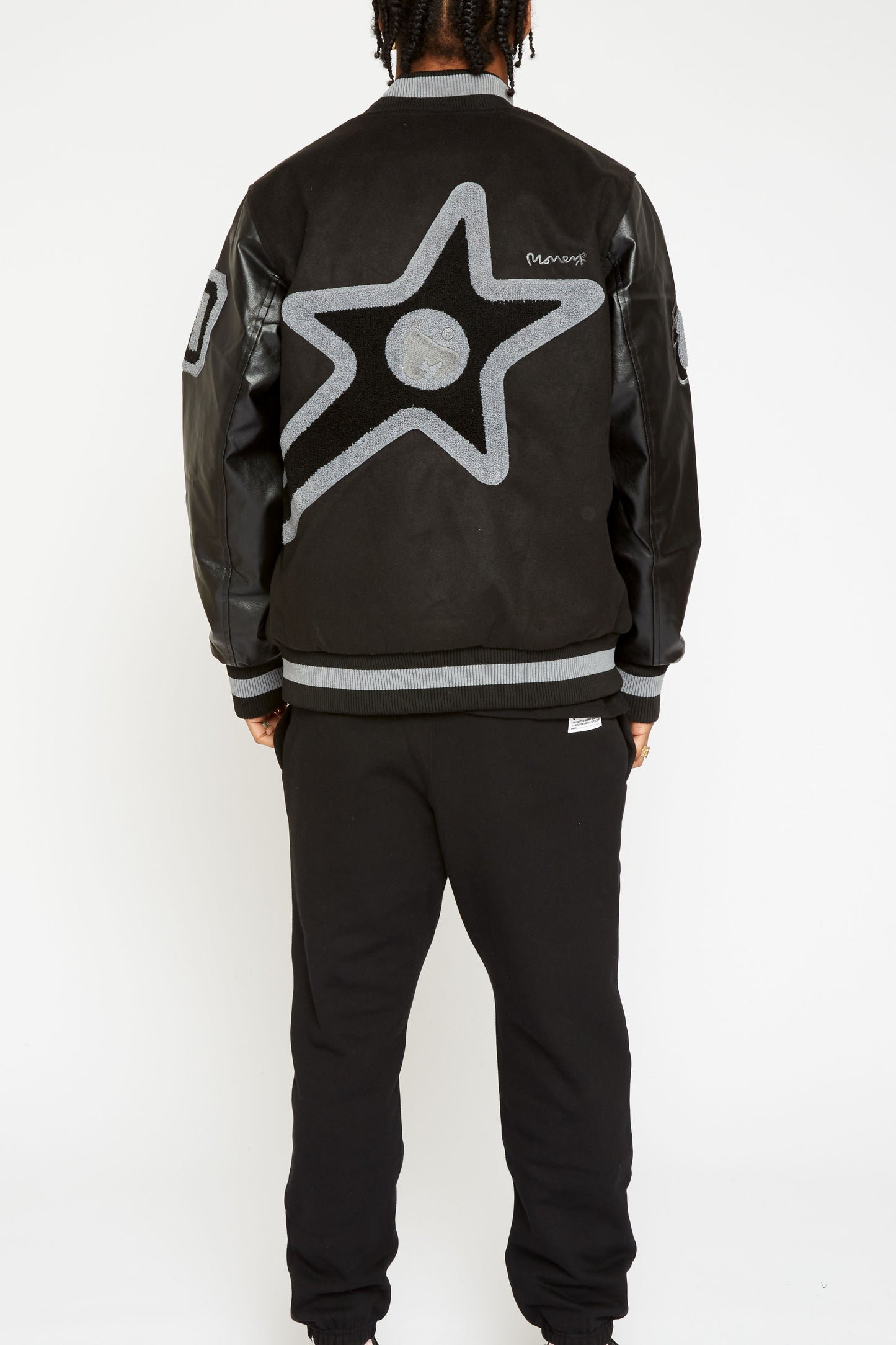 Varsity Jacket- Black