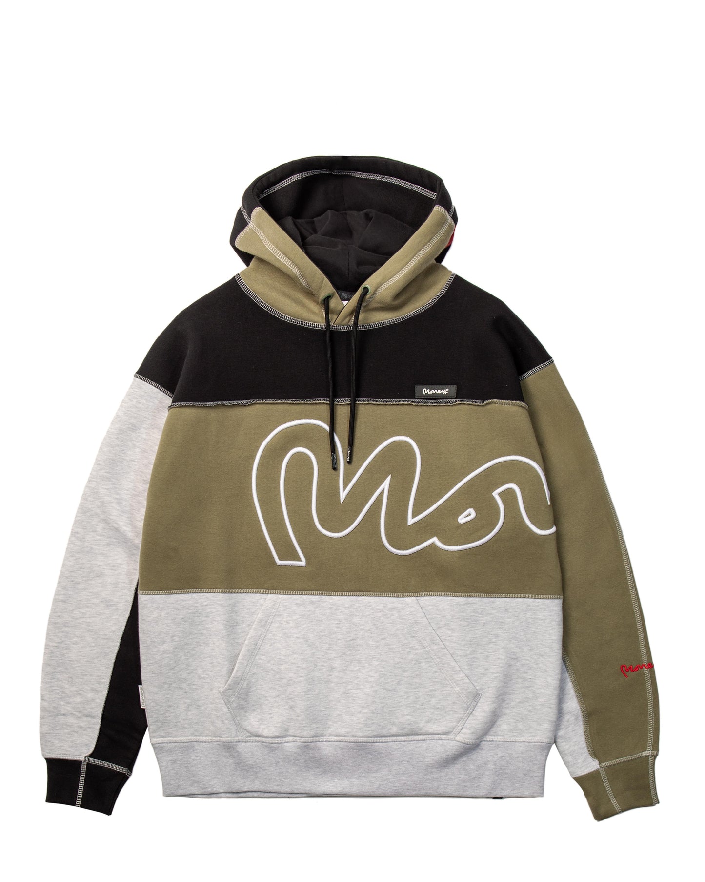MONEY PAY ROLL HOOD - BLACK