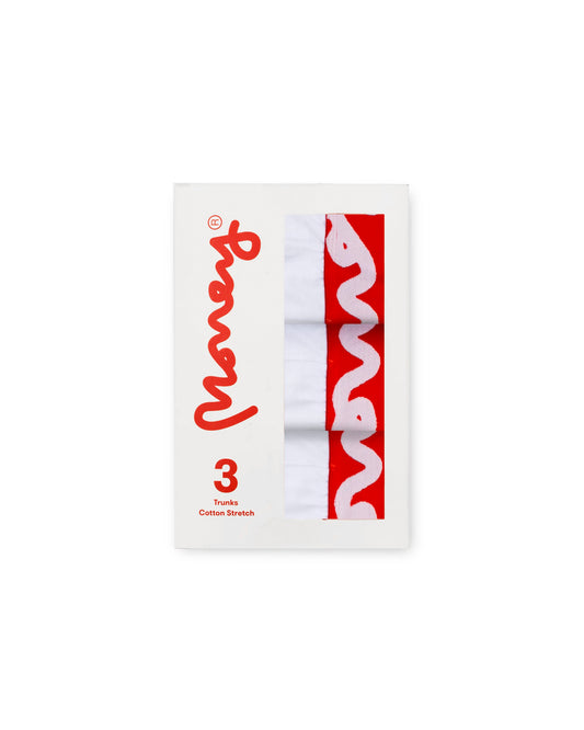 Red Chop Trunks 3 Pack