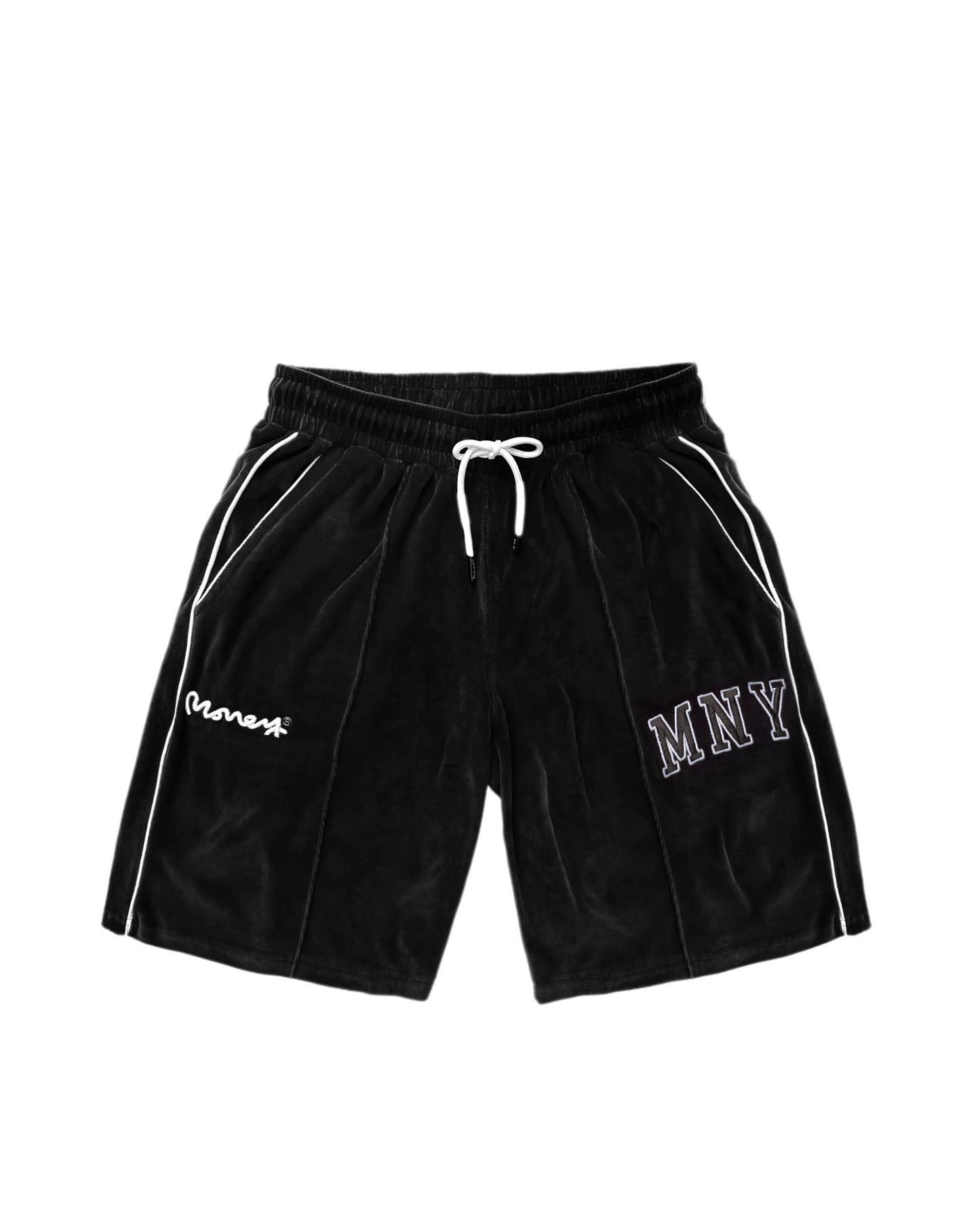 MONEY VELOUR TRACK SHORT