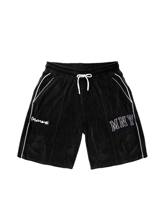 MONEY VELOUR TRACK SHORT
