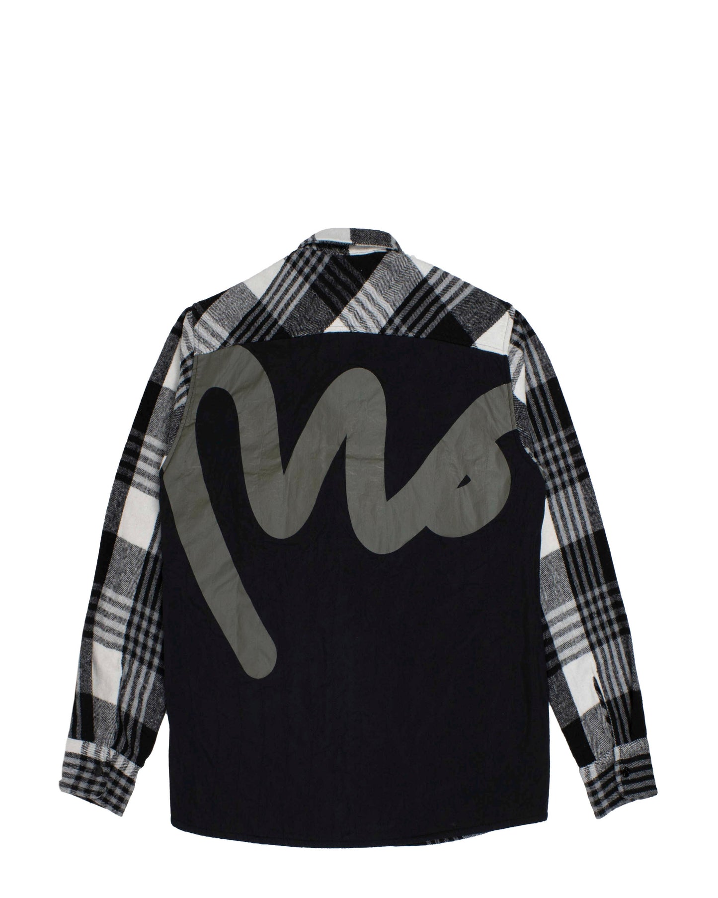 Check Over Shirt - Black
