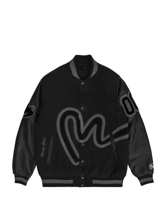 Varsity Jacket- Black