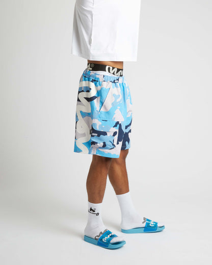 G SIG MOUNTAIN SHORTS - WATER CAMO