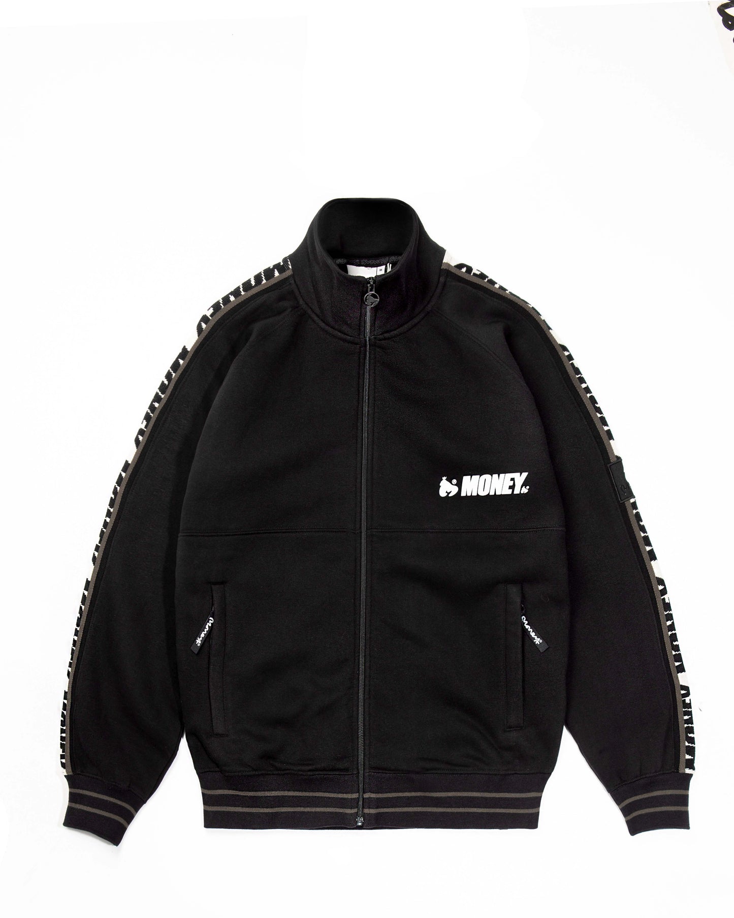 MONEY BLOCK TAPE TRACK TOP - BLACK