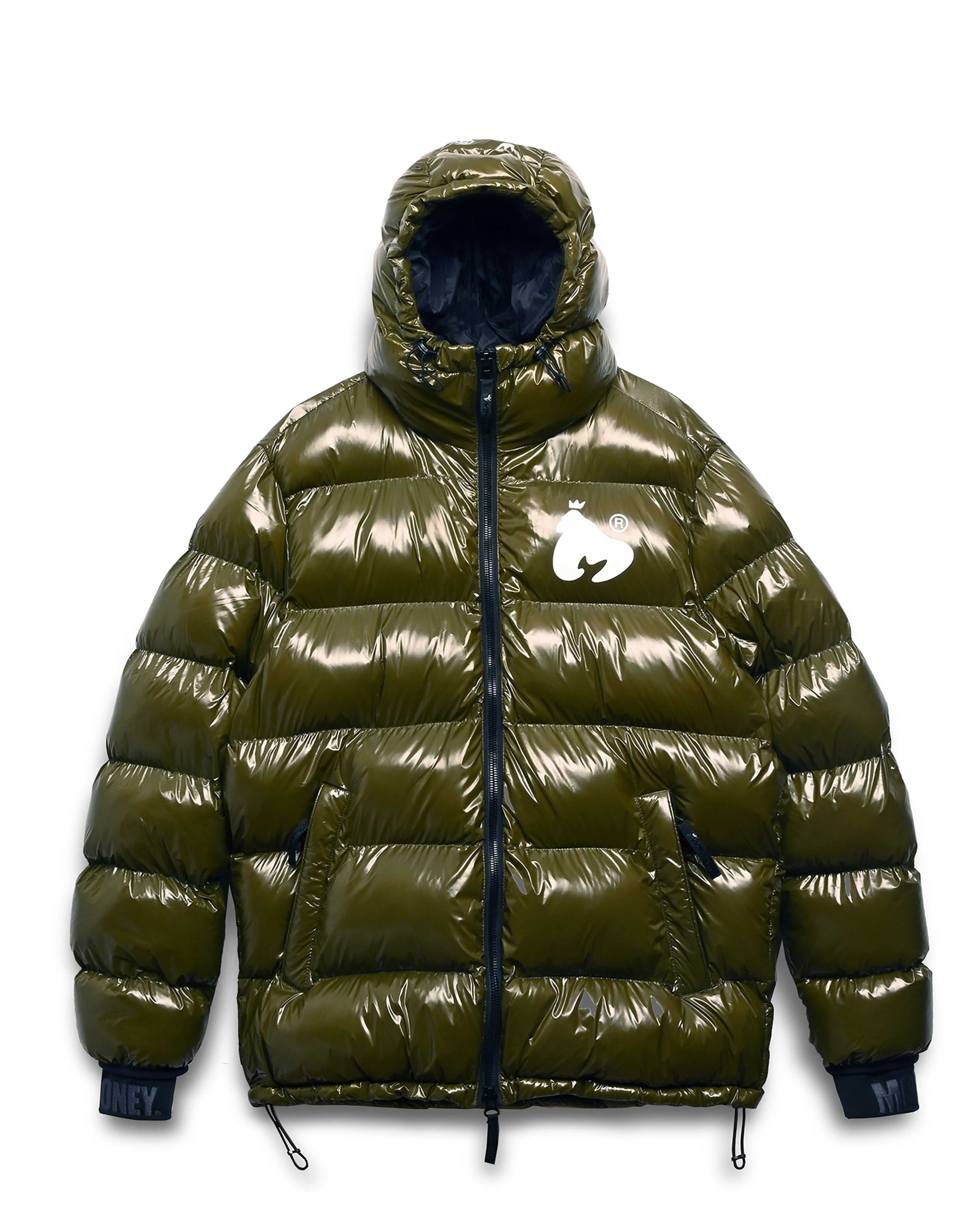 Cash Down Super Shine Puffer Jacket MoneyUSA