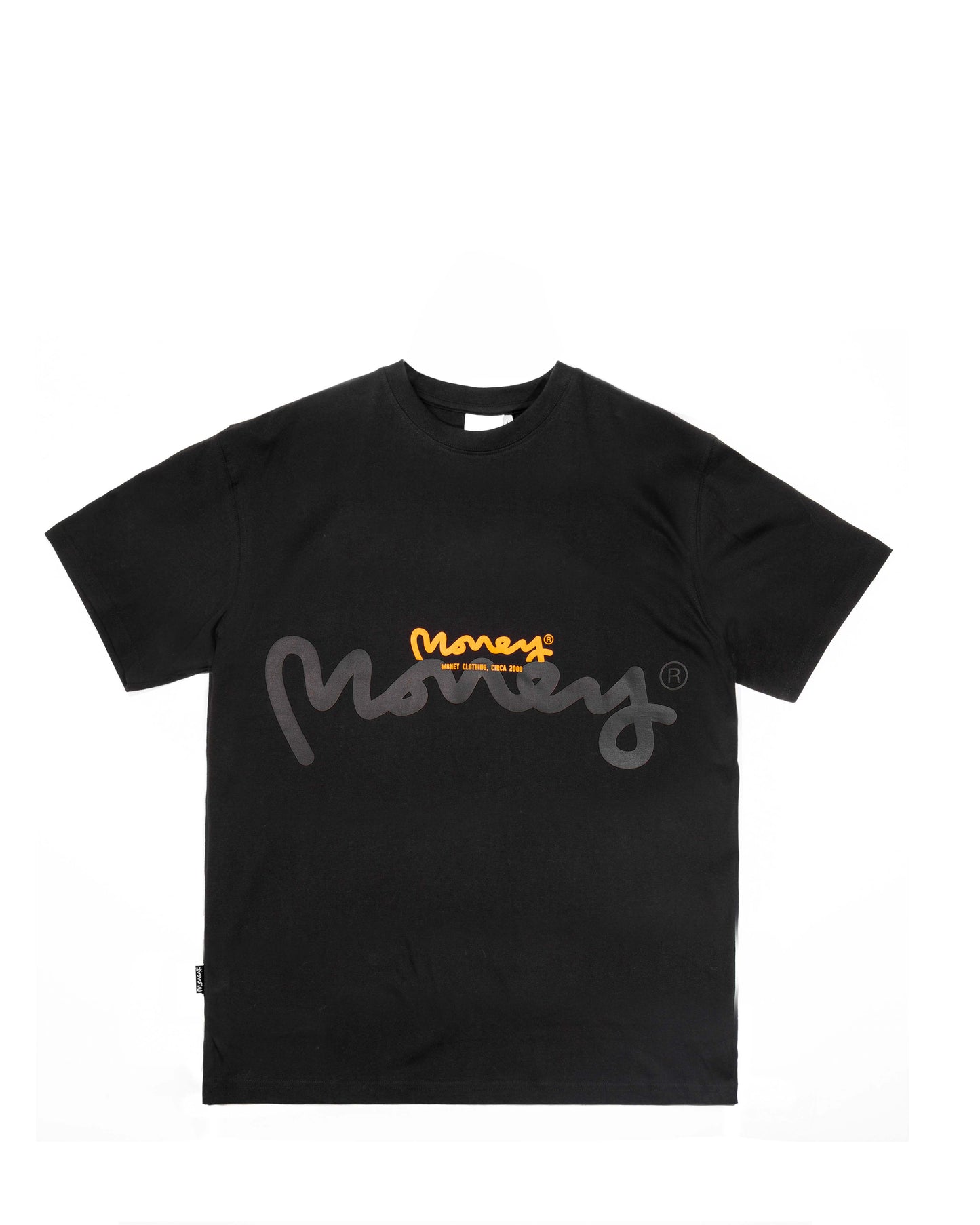 MONEY SIG APE LAYER TEE - BLACK