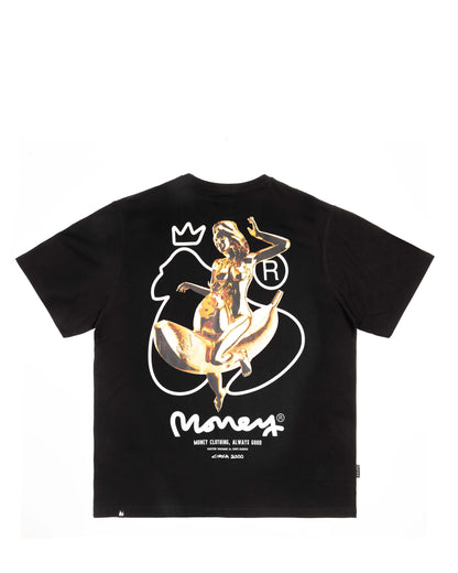 MONEY STEEZY RIDER TEE - BLACK