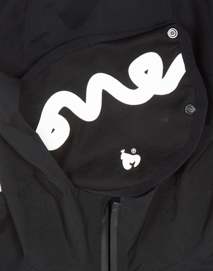 Metro windbreaker black