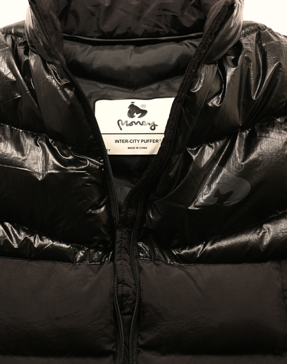 Inter City Puffer Gilet Black