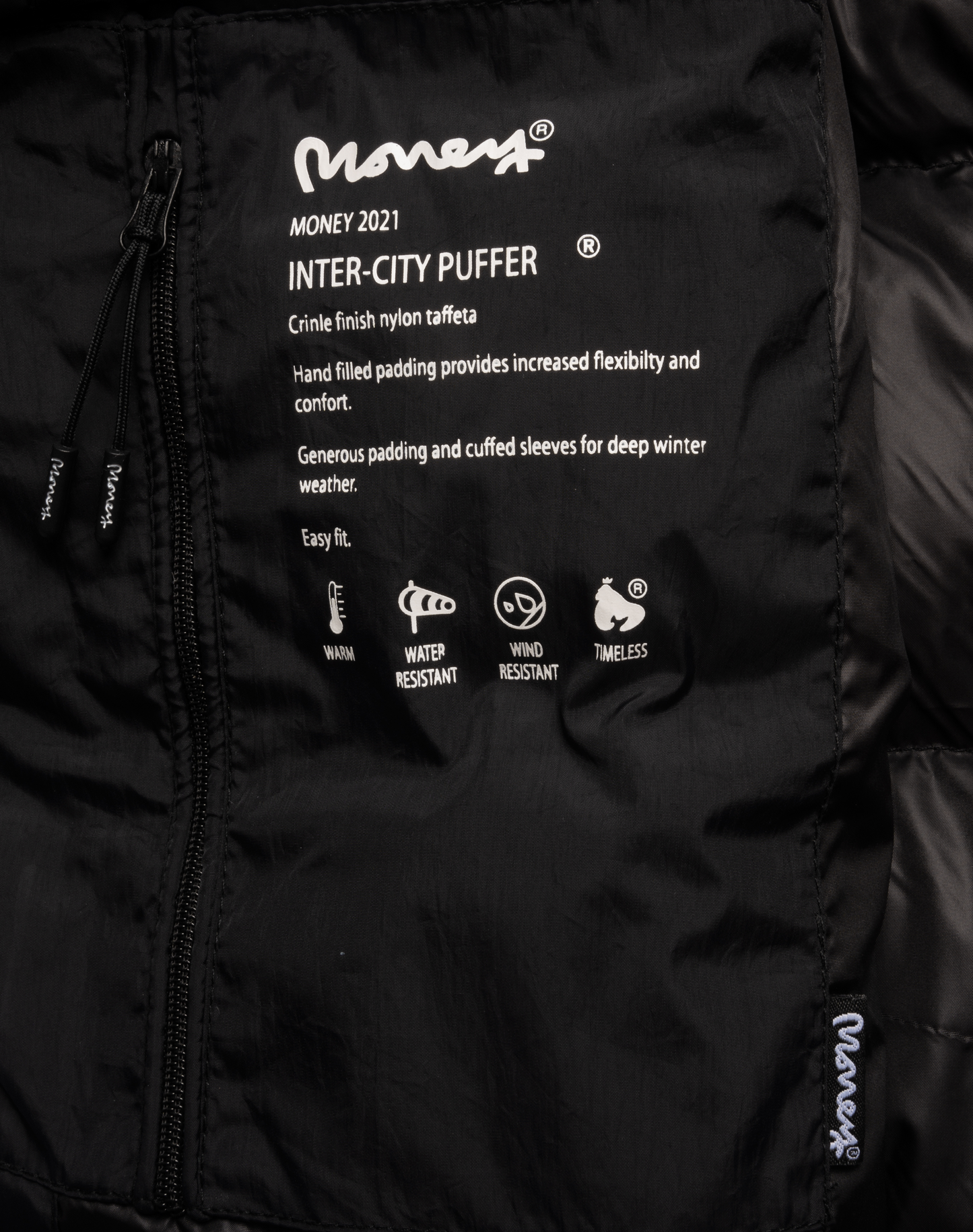 Inter City Puffer - BLACK