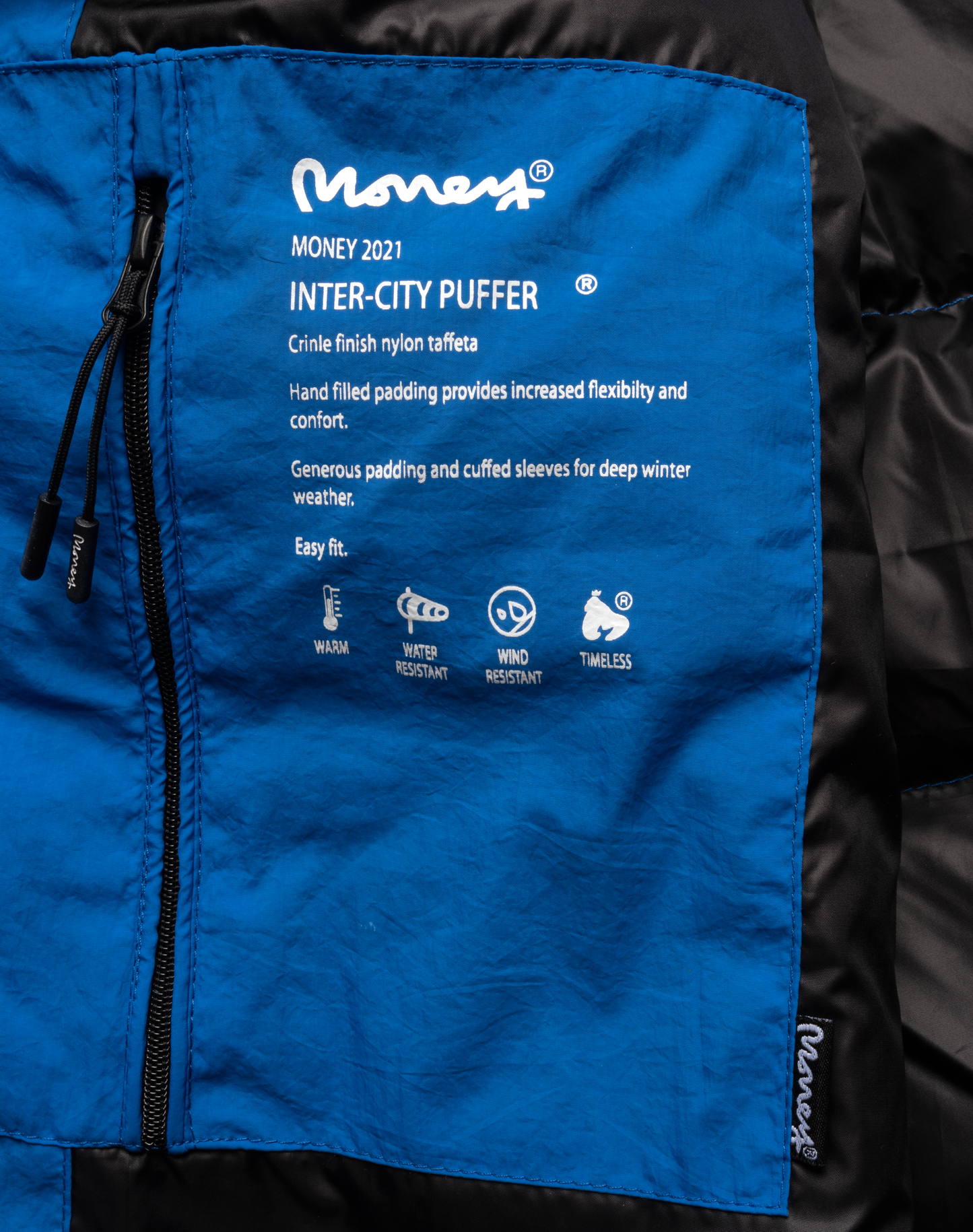 Inter City Puffer - Blue