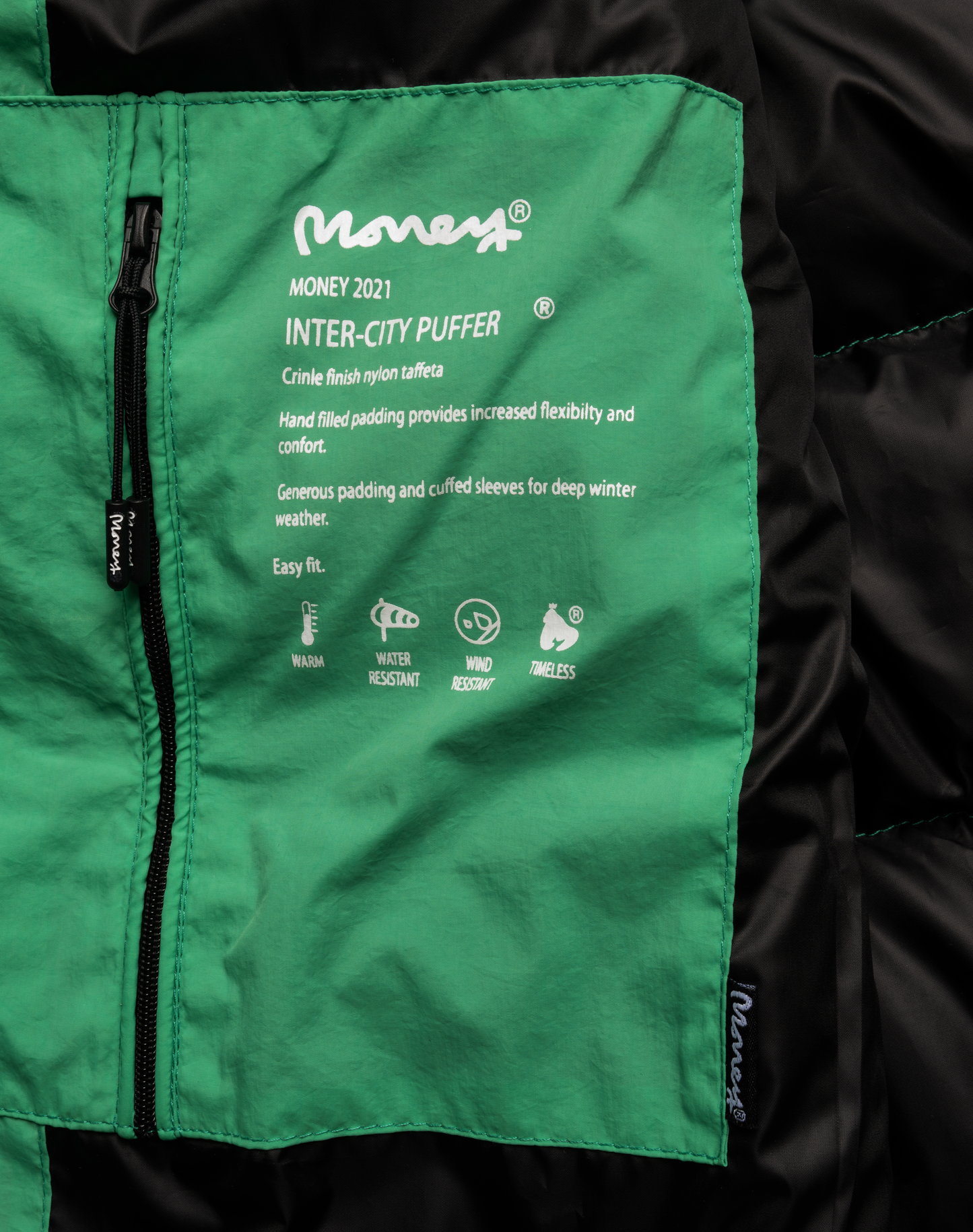 Inter City Puffer - Green